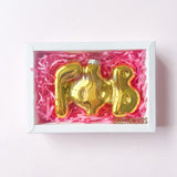 Gamma Phi Beta Gold Bubble Letter Sorority Ornament