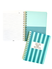 Zeta Tau Alpha Stripe Sorority Notebook