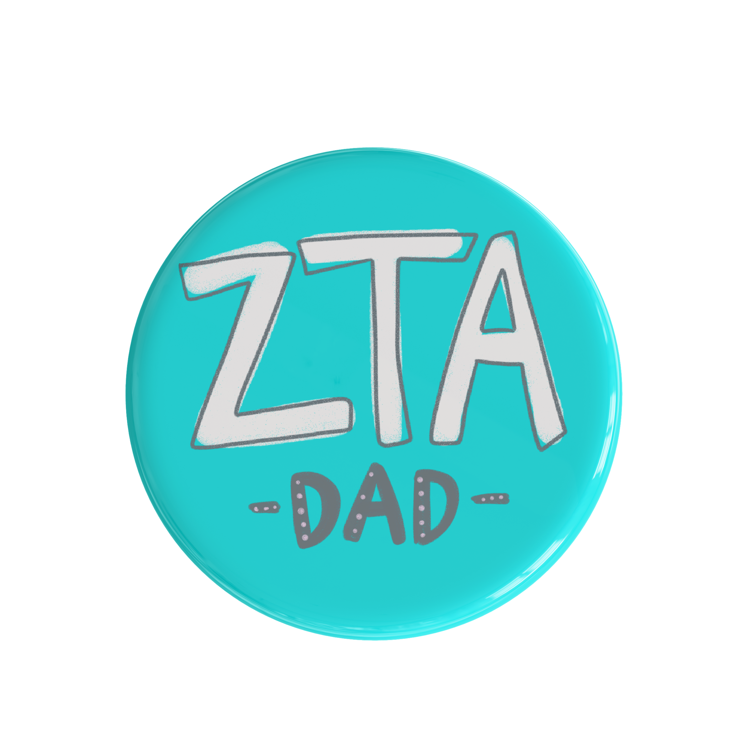 Classic Sorority Dad Gameday Button (Includes One)