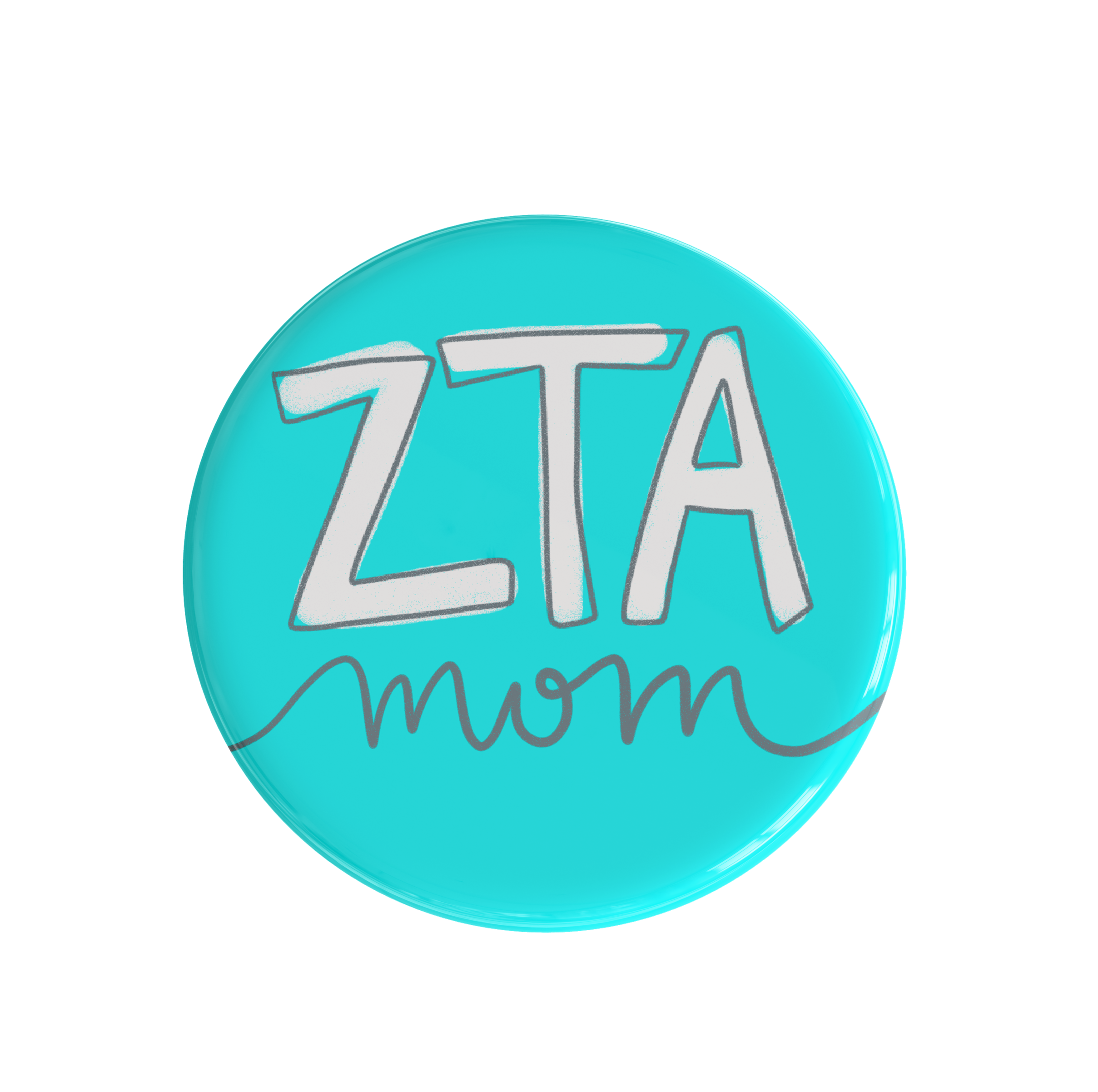 Classic Sorority Mom Gameday Button (Includes One)