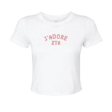 Zeta Tau Alpha J'Adore Sorority Baby Tee