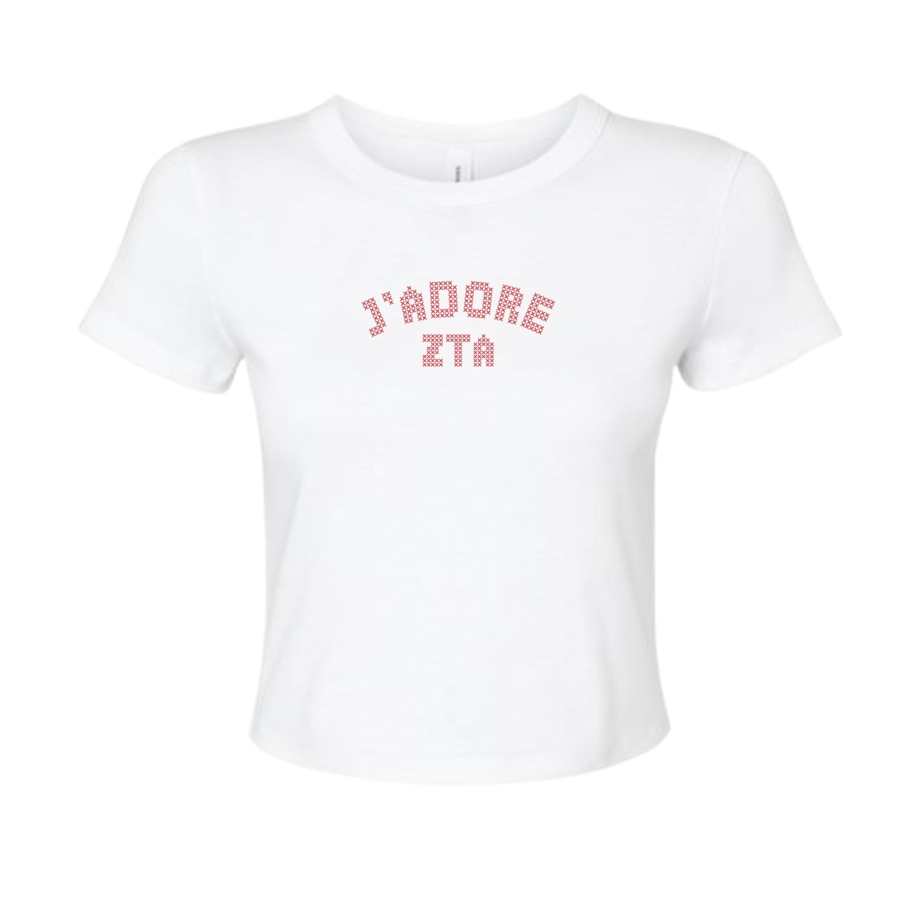 Zeta Tau Alpha J'Adore Sorority Baby Tee