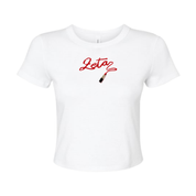 Zeta Tau Alpha Flirty Sorority Baby Tee