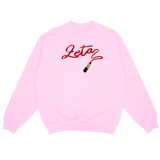 Zeta Tau Alpha Flirty Sorority Crewneck Sweatshirt