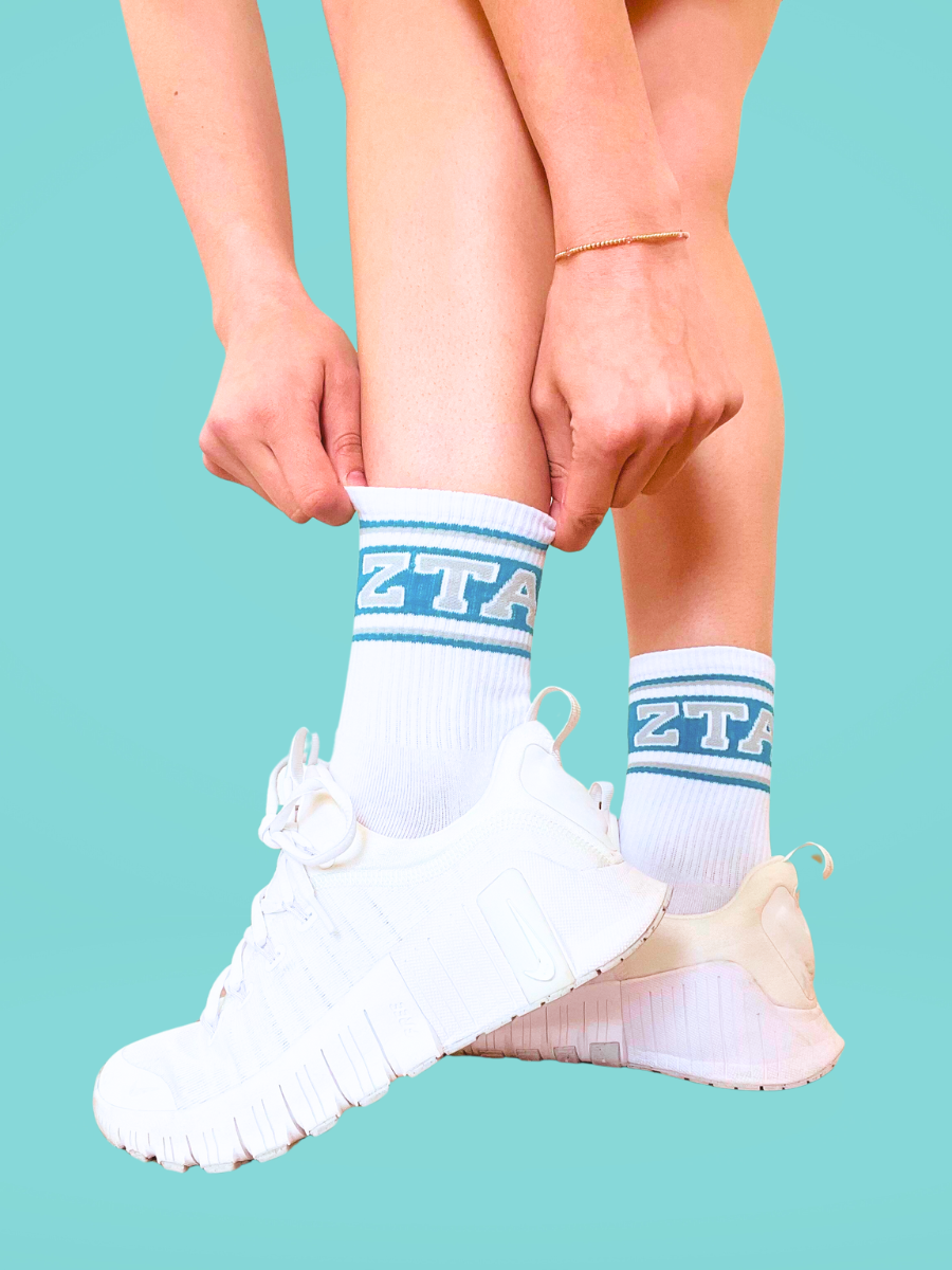 Zeta Tau Alpha Socks