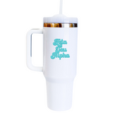 Zeta Tau Alpha 40oz Legacy Sorority Stella Tumbler