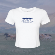 Alpha Chi Omega Wild Horses Sorority Baby Tee