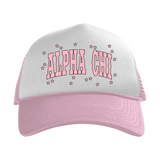Alpha Chi Omega Cosmic Cowgirl Sorority Trucker Hat