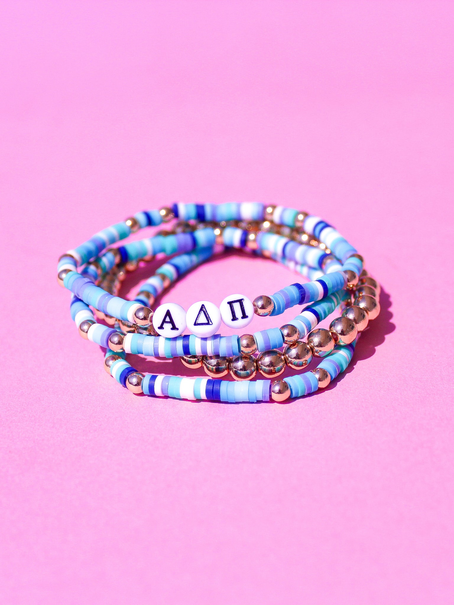 Alpha Delta Pi Miley Bracelet Stack