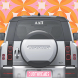 Alpha Delta Pi Sorority Car Decal