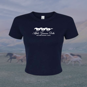 Alpha Gamma Delta Wild Horses Sorority Baby Tee