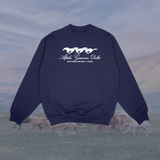 Alpha Gamma Delta Wild Horses Sorority Crewneck
