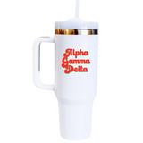 Alpha Gamma Delta 40oz Legacy Sorority Stella Tumbler