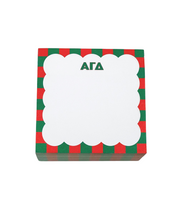 Scallop Sorority Note Cube – 4x4 Sticky Note Block (500 Sheets)