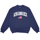 Alpha Gamma Delta Betsy Crewneck