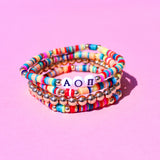 Alpha Omicron Pi Miley Bracelet Stack