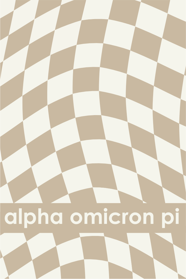 Alpha Omicron Pi Sweet Dreams Sorority Blanket