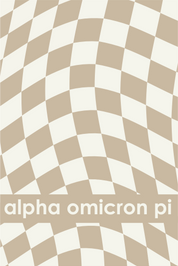 Alpha Omicron Pi Sweet Dreams Sorority Blanket