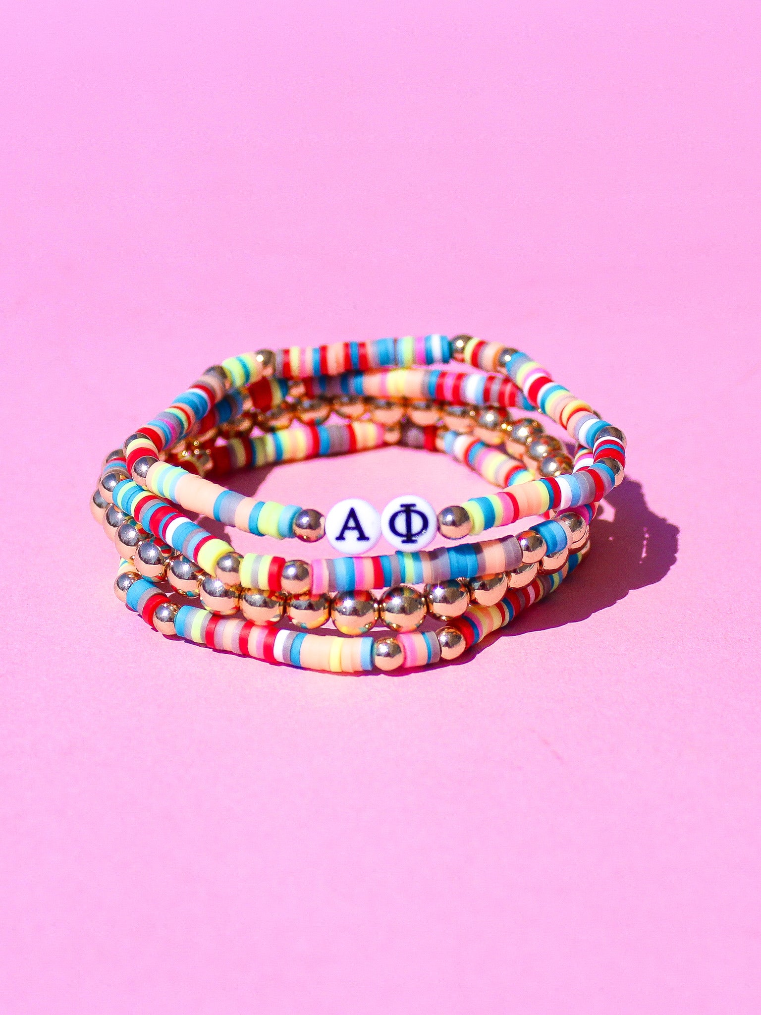 Alpha Phi Miley Bracelet Stack