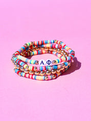 Alpha Phi Miley Bracelet Stack