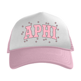 Alpha Phi Cosmic Cowgirl Sorority Trucker Hat