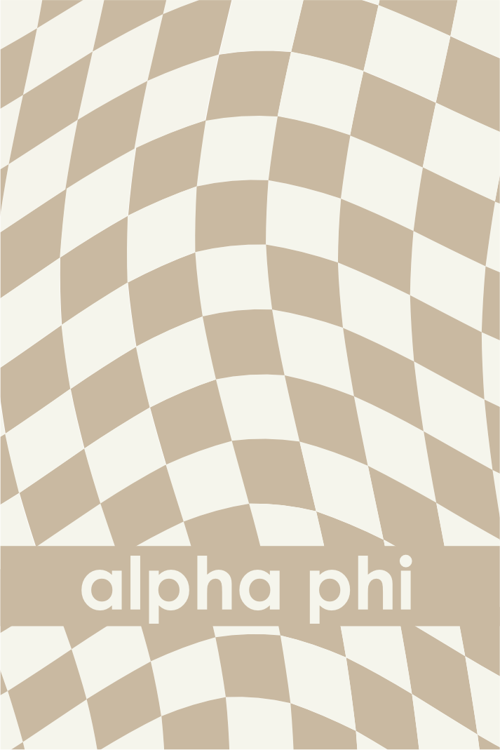 Alpha Phi Sweet Dreams Sorority Blanket