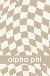 Alpha Phi Sweet Dreams Sorority Blanket