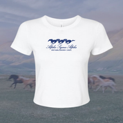 Alpha Sigma Alpha Wild Horses Sorority Baby Tee