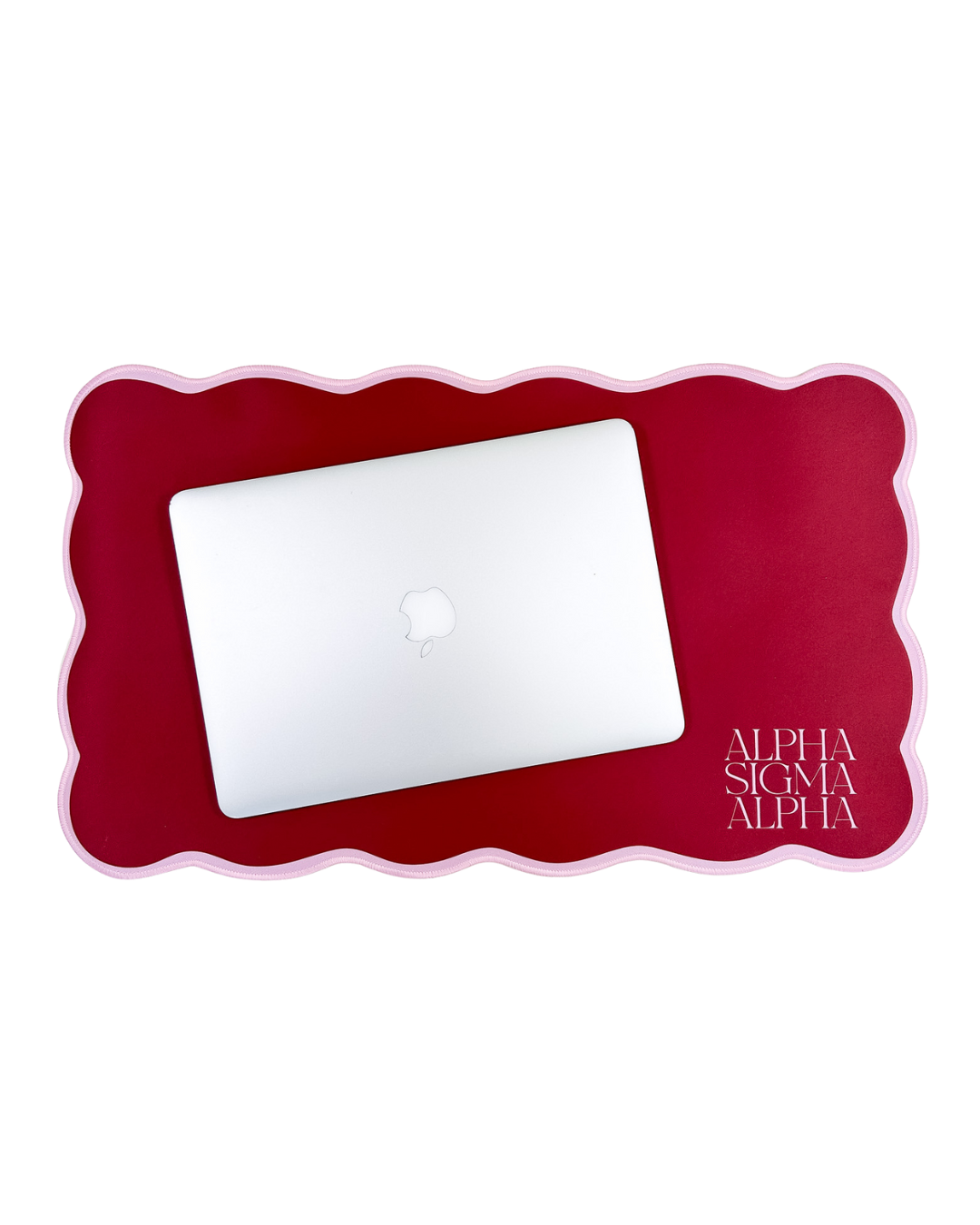 Alpha Sigma Alpha Scalloped Sorority Desk Mat
