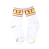 Alpha Sigma Alpha Socks