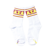 Alpha Sigma Alpha Socks