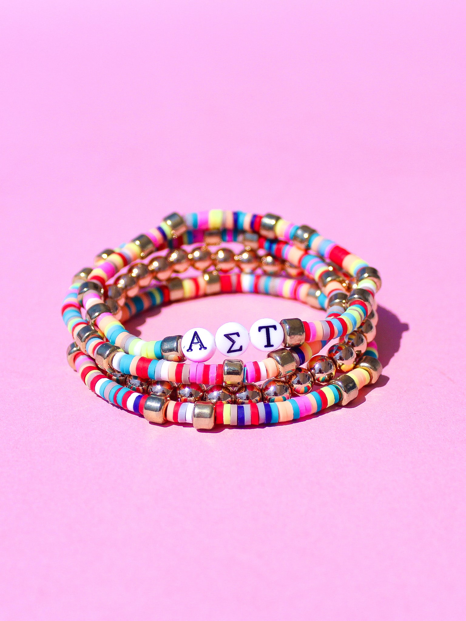 Alpha Sigma Tau Miley Bracelet Stack
