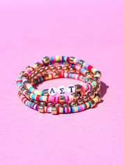 Alpha Sigma Tau Miley Bracelet Stack
