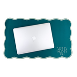 Alpha Sigma Tau Scalloped Sorority Desk Mat