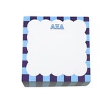 Alpha Xi Delta Scallop Note Cube – 4x4 Sticky Note Block (500 Sheets)