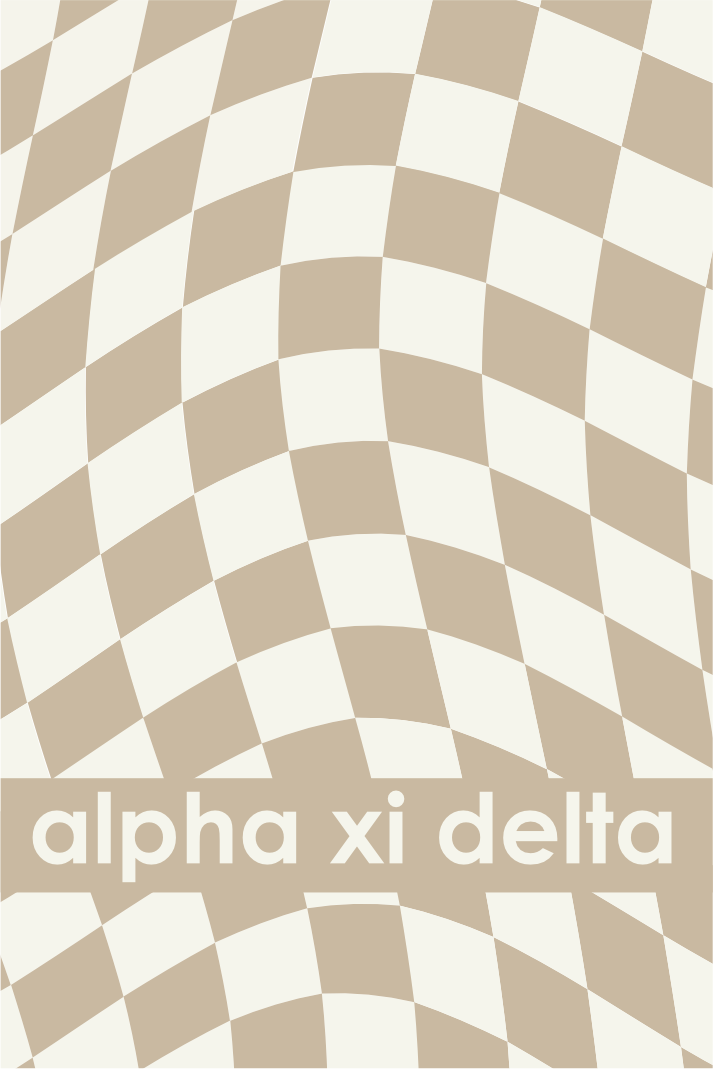 Alpha Xi Delta Sweet Dreams Sorority Blanket