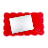 Chi Omega Scalloped Sorority Desk Mat