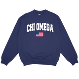 Chi Omega Betsy Crewneck
