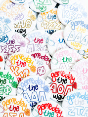 Sigma Delta Tau Gameday Way Button