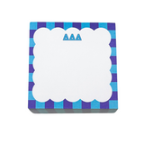 Scallop Sorority Note Cube – 4x4 Sticky Note Block (500 Sheets)