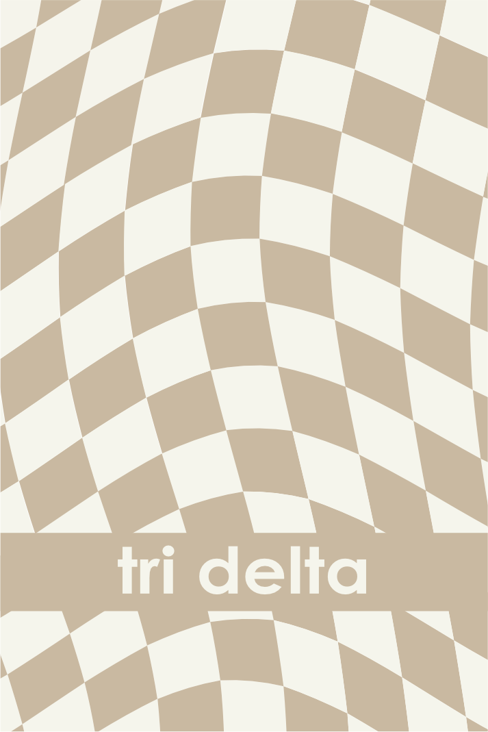 Delta Delta Delta Sweet Dreams Sorority Blanket