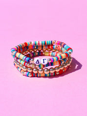 Delta Gamma Miley Bracelet Stack