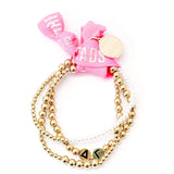 Delta Gamma Everyday Gold Bracelet Sorority Stack