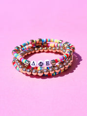 Delta Phi Epsilon Miley Bracelet Stack