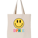 Delta Phi Epsilon All Smiles Sorority Tote