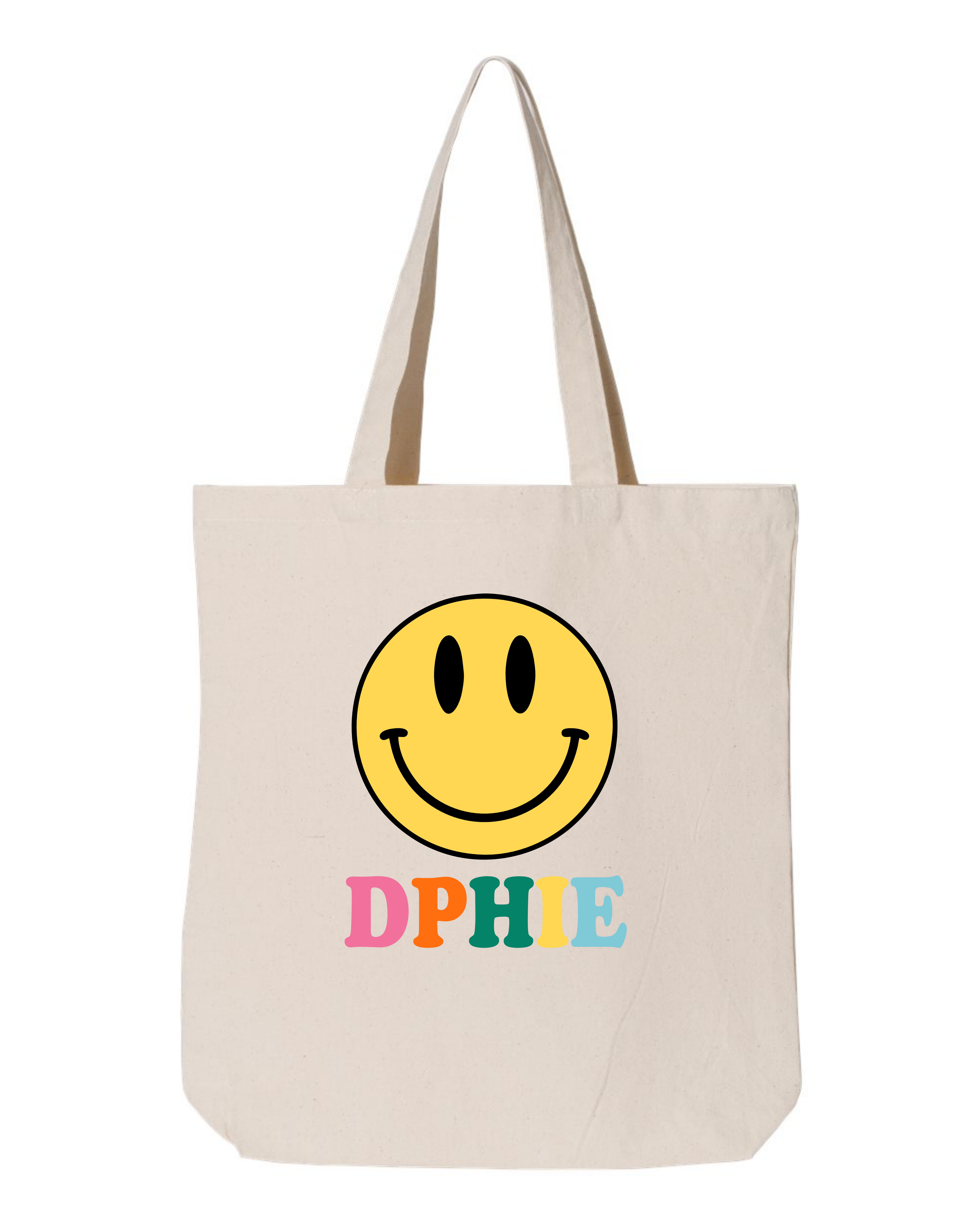 Delta Phi Epsilon All Smiles Sorority Tote