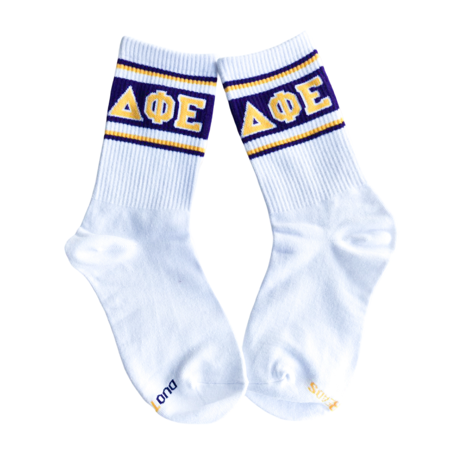 Delta Phi Epsilon Socks