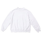 marshmallow mock neck flat lay