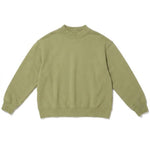 matcha mock neck flat lay