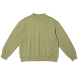 matcha mock neck flat lay